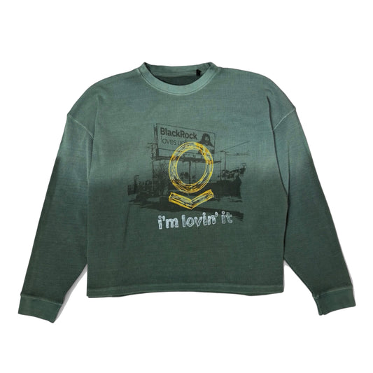 "McPalantir" Waffle Knit Long Sleeve