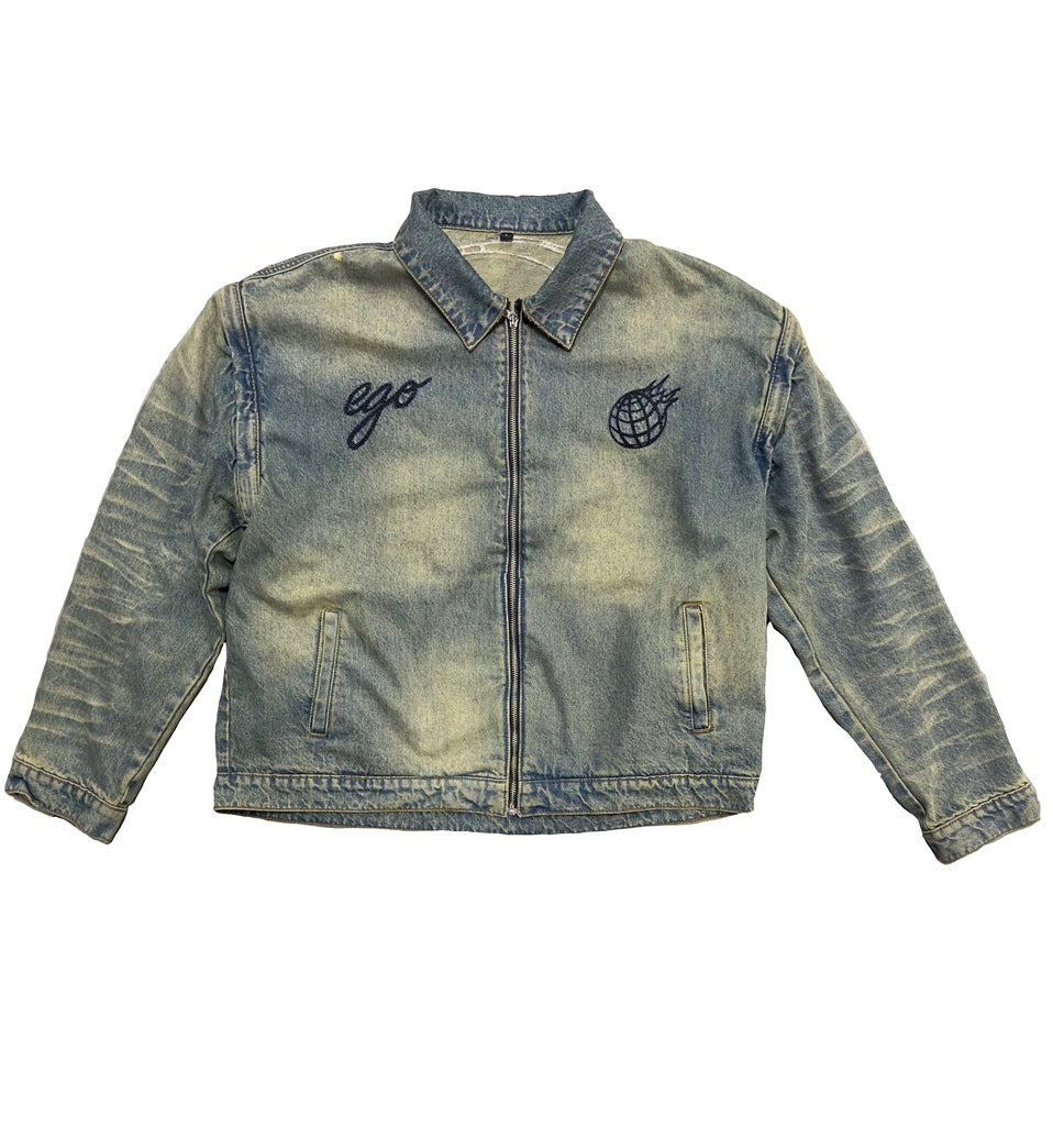 Convertible Denim Jacket